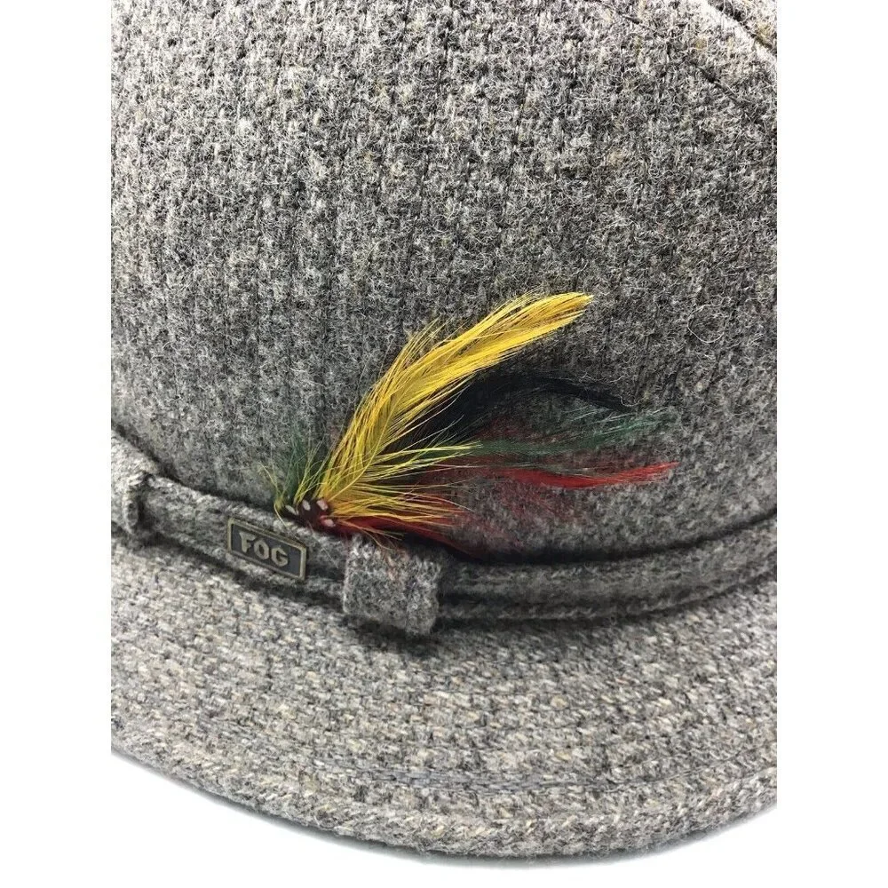 Vintage London Fog Men’s Gray Tweed Hat